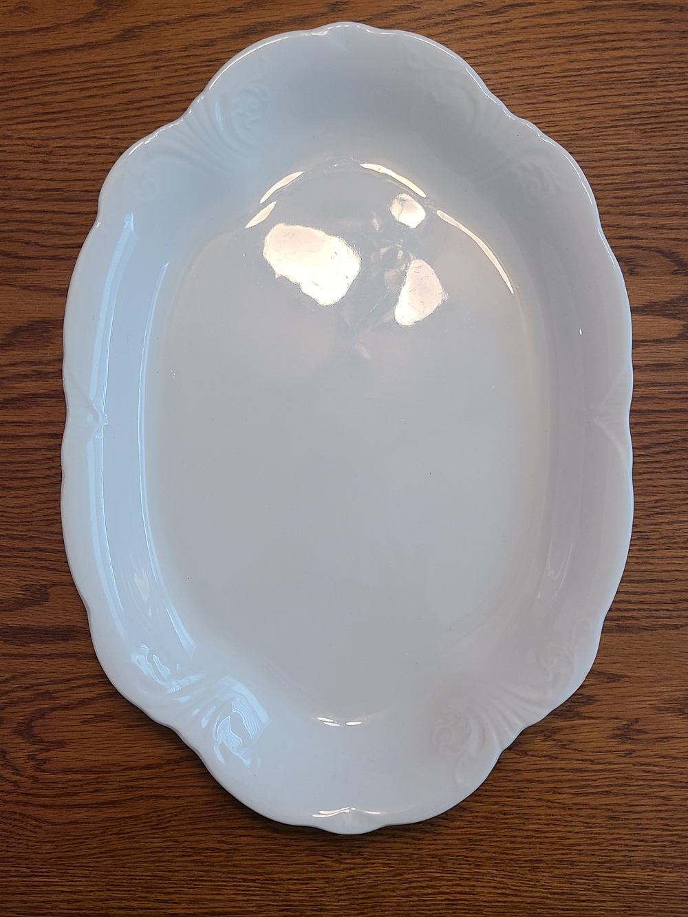 Antique Alfred Meakin "Royal Ironstone China" oval platter